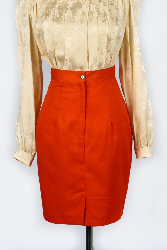 French Vintage Pencil Skirt