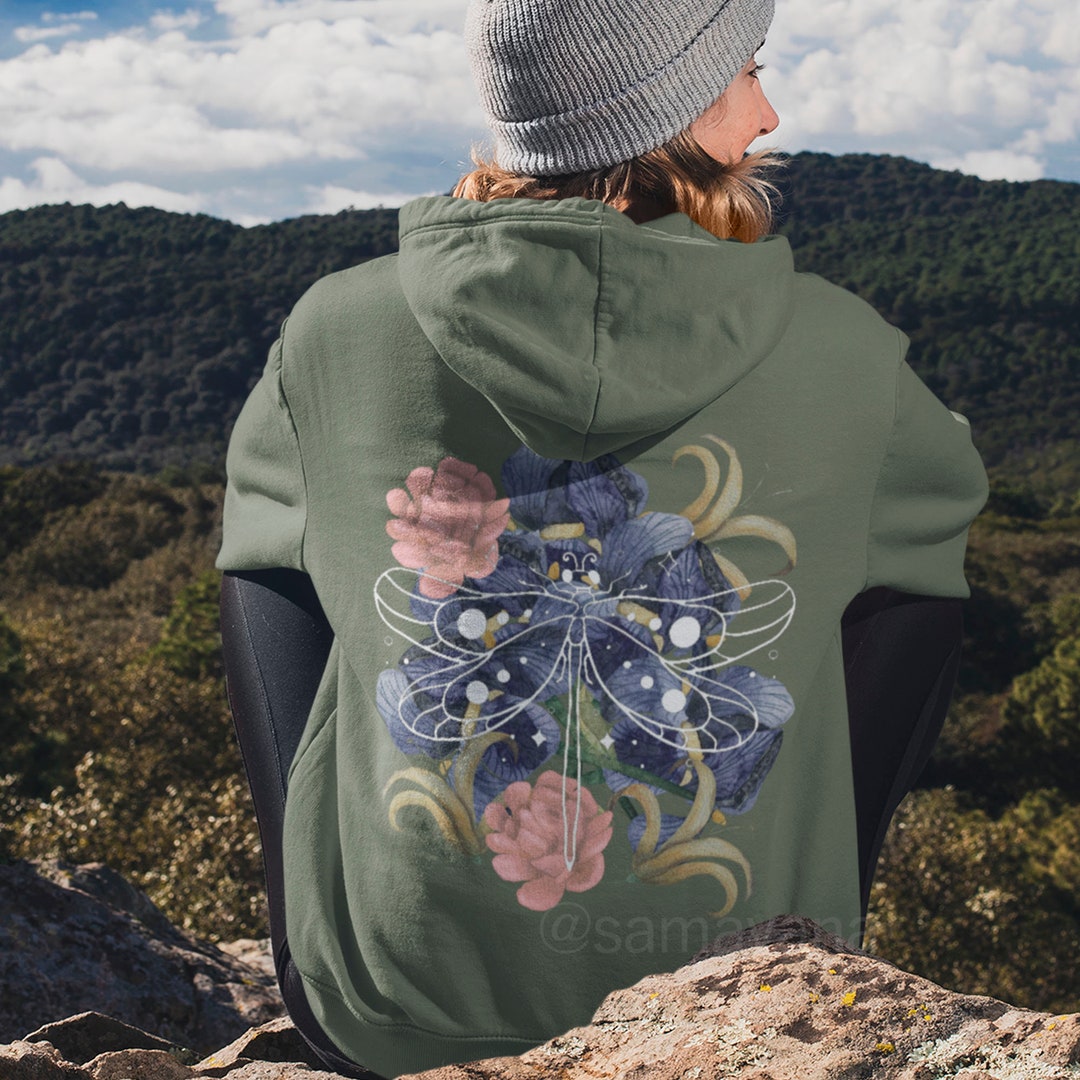 Kaleidoscope Dragonfly Pet Dog Hoodie main image 1