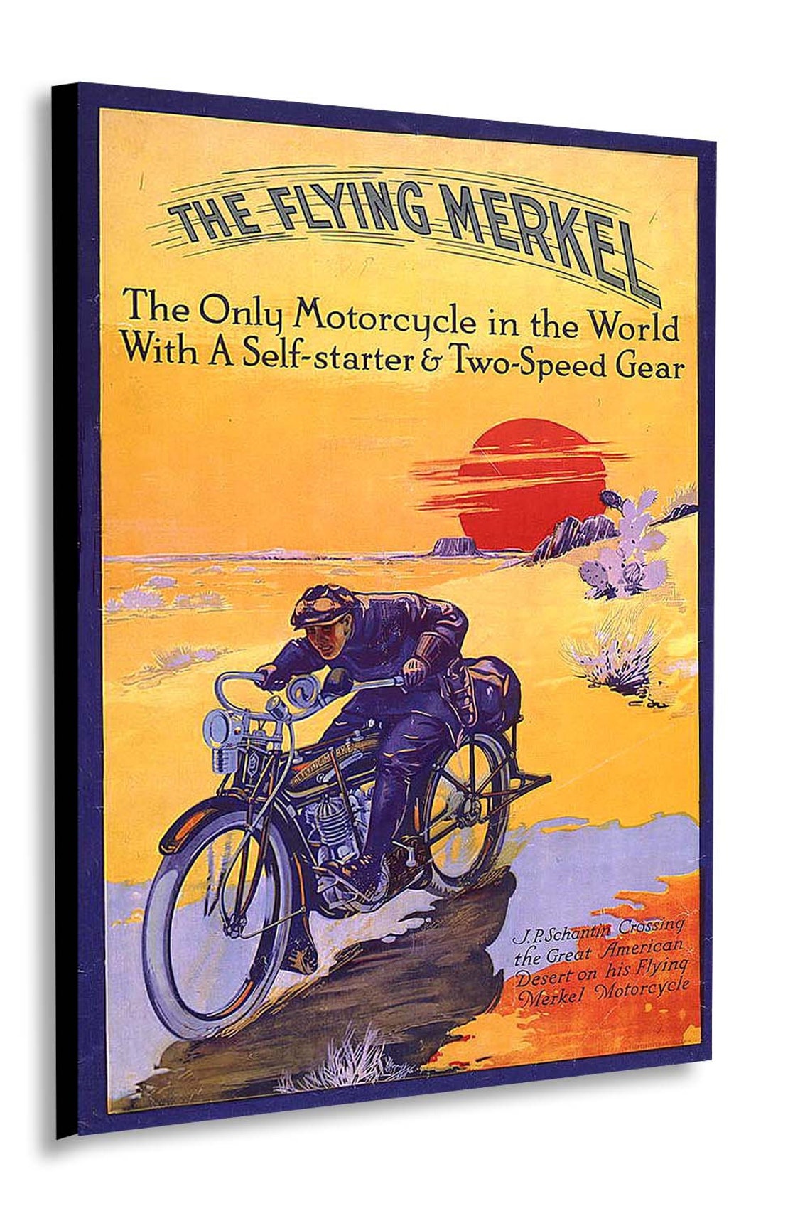 the flying merkel