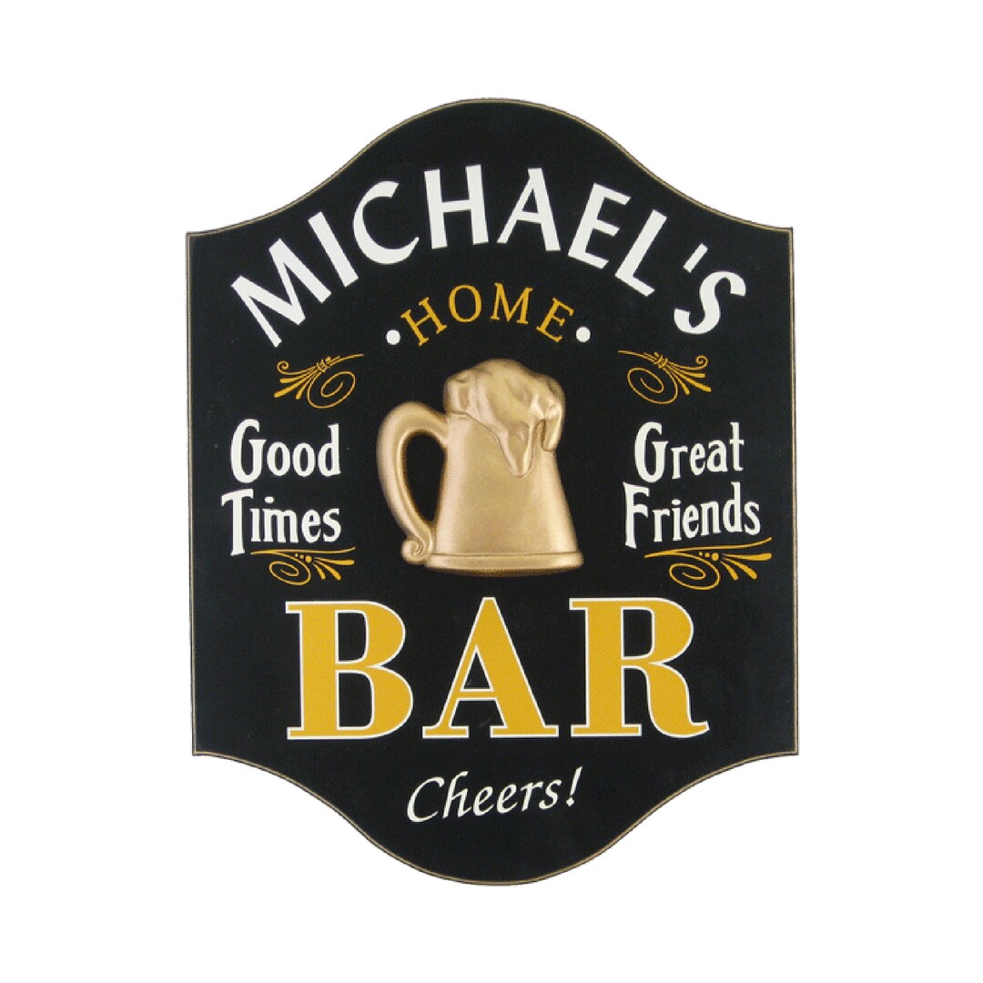 Personalized Home Bar Etsy