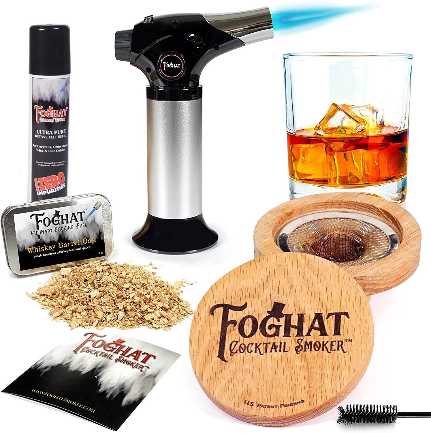 Fumoir à cocktail Foghat avec copeaux de bois de fût de bourbon -   Canada