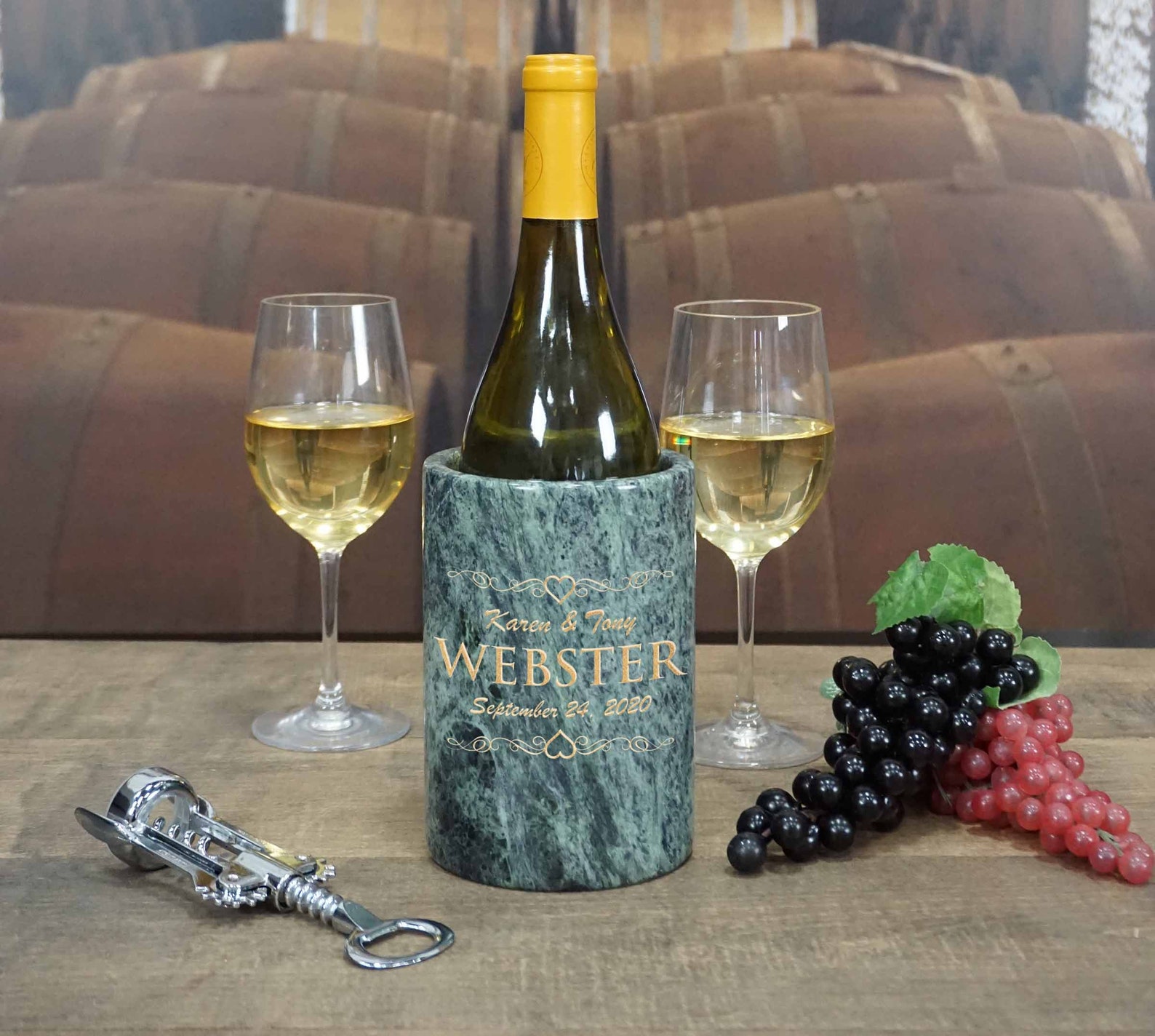 personalized wine chiller
