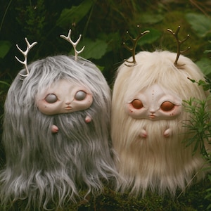 Fairy Troll ( clay creature, fantasy , OOAK )