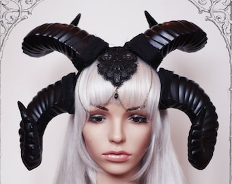 Headdress ( Black Baphometh )