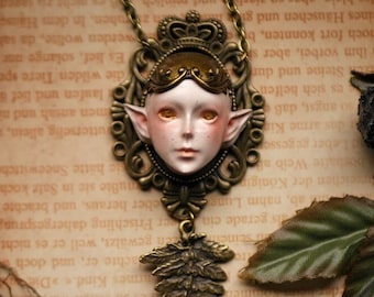 Necklace "Elven prince"