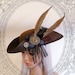 Steampunk Tricorn (Goth, steampunk, brown, hat, )