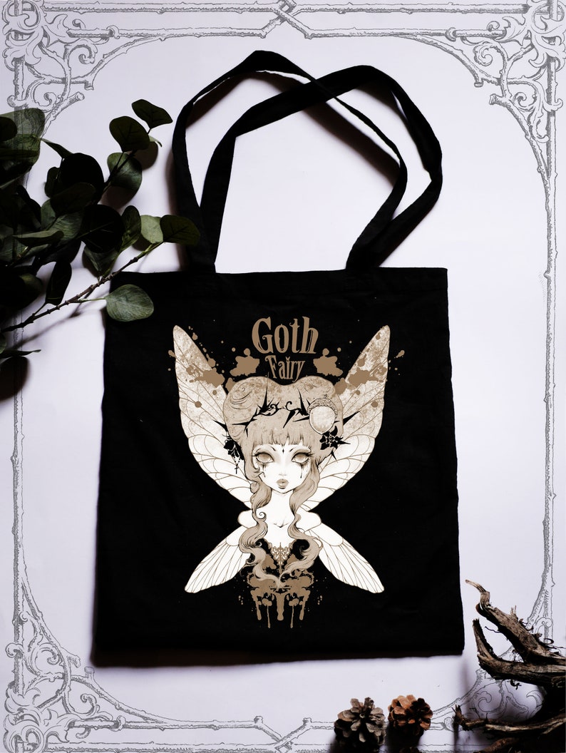 Tote bag Goth Fairy image 1