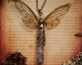 Necklace "Lilac  Fairy"