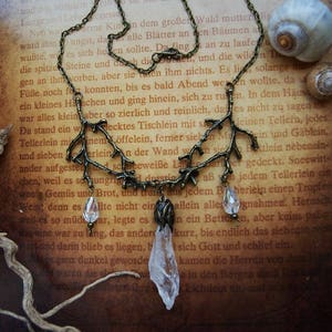 Crystal Necklace "Dryad"