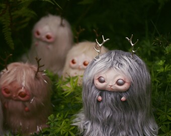 妖精トロール（粘土の生き物、ファンタジー、OOAK） - Etsy 日本