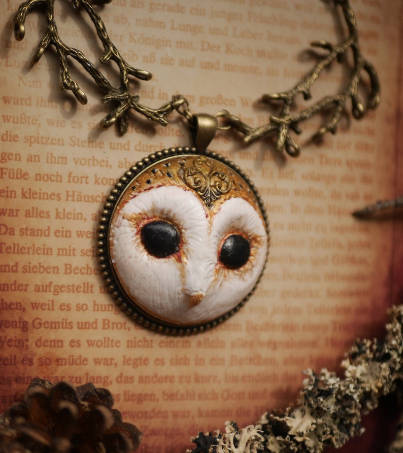 Owl Necklace image 3