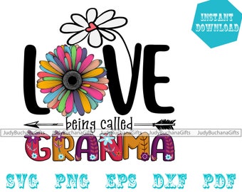 Download Love Being Grandma Etsy