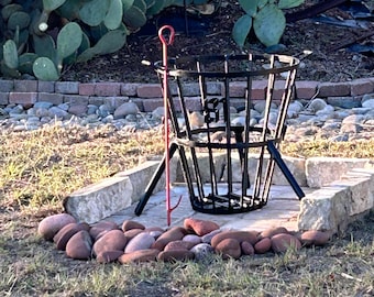 Fogata Texas Torch: ideal para la temporada de caza de ciervos, el patio trasero, el campamento, la casa rodante o cualquier lugar donde desee una fogata.