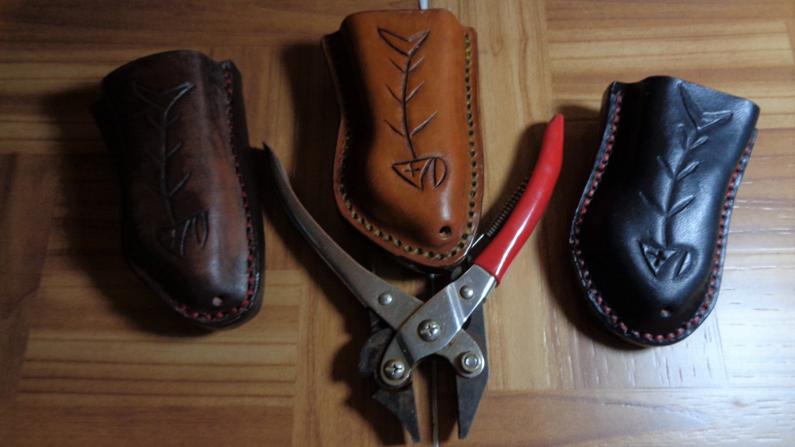 Fishing pliers sheath for 6 1/2 manley pliers leather Etsy