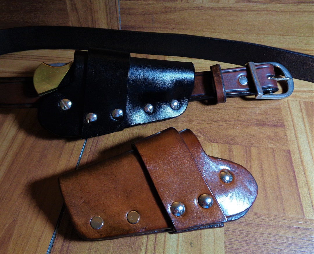 Quick Draw Knife Sheath Leather Handcrafted Made in U.S.A. Etsy