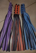 Leather fringe biker motorcycle clutch/brake leaver covers pair of 2 made USA