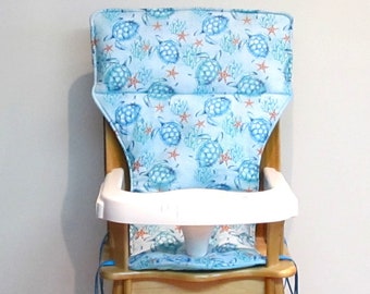 eddie bauer wooden high chair cushion
