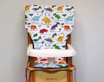 eddie bauer wooden high chair cushion