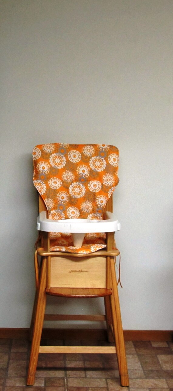 High Chair Pad Eddie Bauer Wooden Baby Accessory Image 0