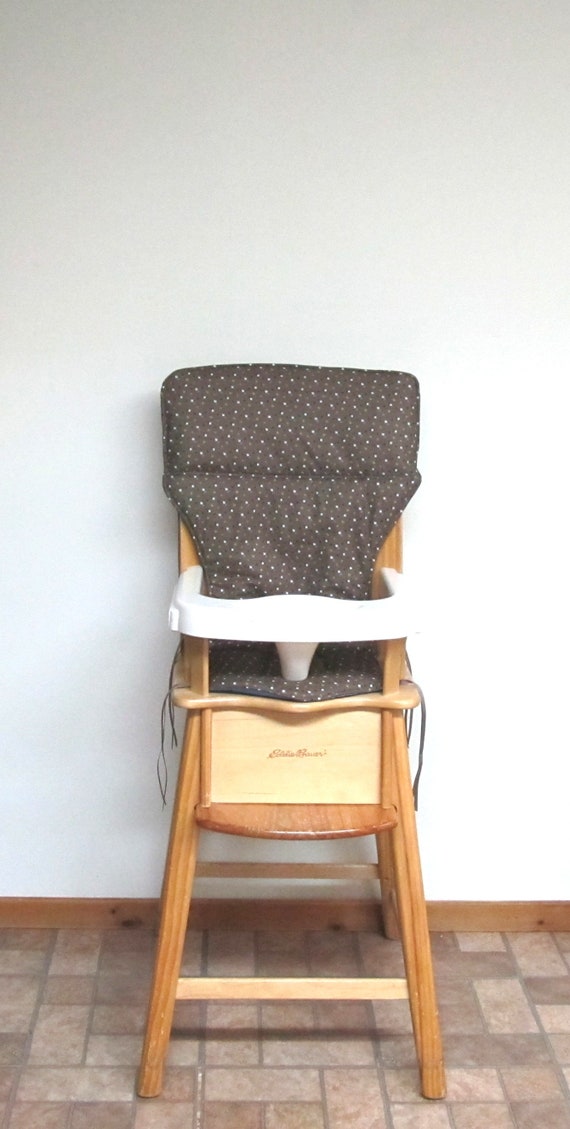 Eddie Bauer Wooden High Chair Pad Cotton Replacement Image 0