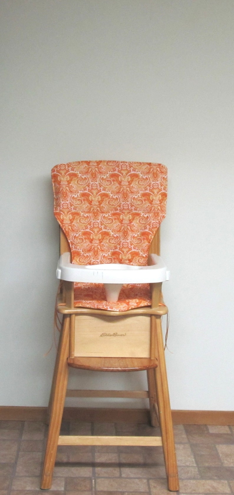 Wooden High Chair Replacement Pad Ed Bauer Cushion Image 0