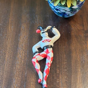 Vintage Harlequin Wall Art - Etsy