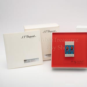 St Dupont Elvis Presley Lighter • ANDY WARHOL Limited Edition NEW & Box • Prestige Collector Lighter, Hollywood Star Enternainment Gift