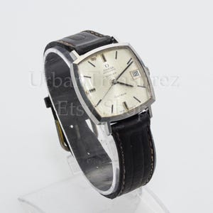 Omega Watch TURLER Geneve, 162.010 ref Automatic Omega Vintage Swiss Gentlemen Timepiece, Watch Lover Gift