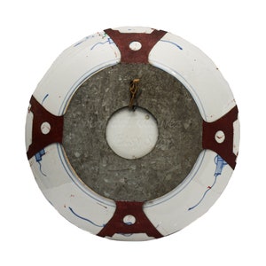18" Asian Wall Decor Porcelain Plate • IMARI Early 20th C. Oriental Art Interior Design • Hand Painted Ceramic from Japan Antique Charger image 3