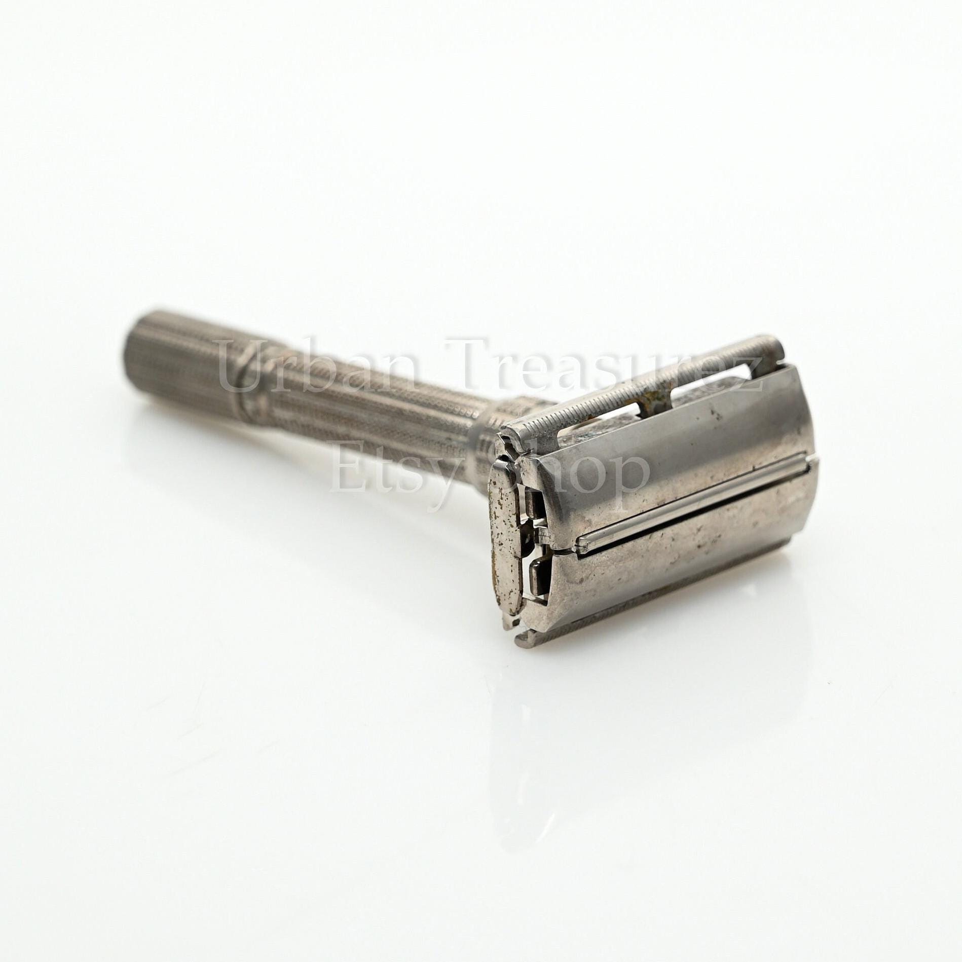 Gillette Slim Adjustable Razor L3, Vintage Shaving Safety Razor  display picture 1