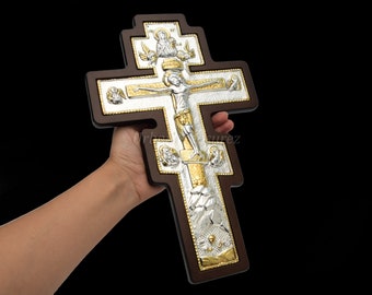 Orthodox Crucifix Gift of Jesus Christ ▷ Religious Wall Hang Cross - Greek Orthodox - Christian Art Holy Icon • Blessing Church / Altar Home