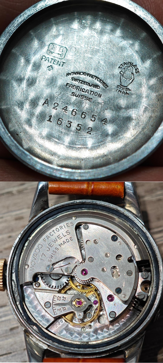 50s Movado Calendomatic, Gents Vintage Swiss Timepiece, Triple