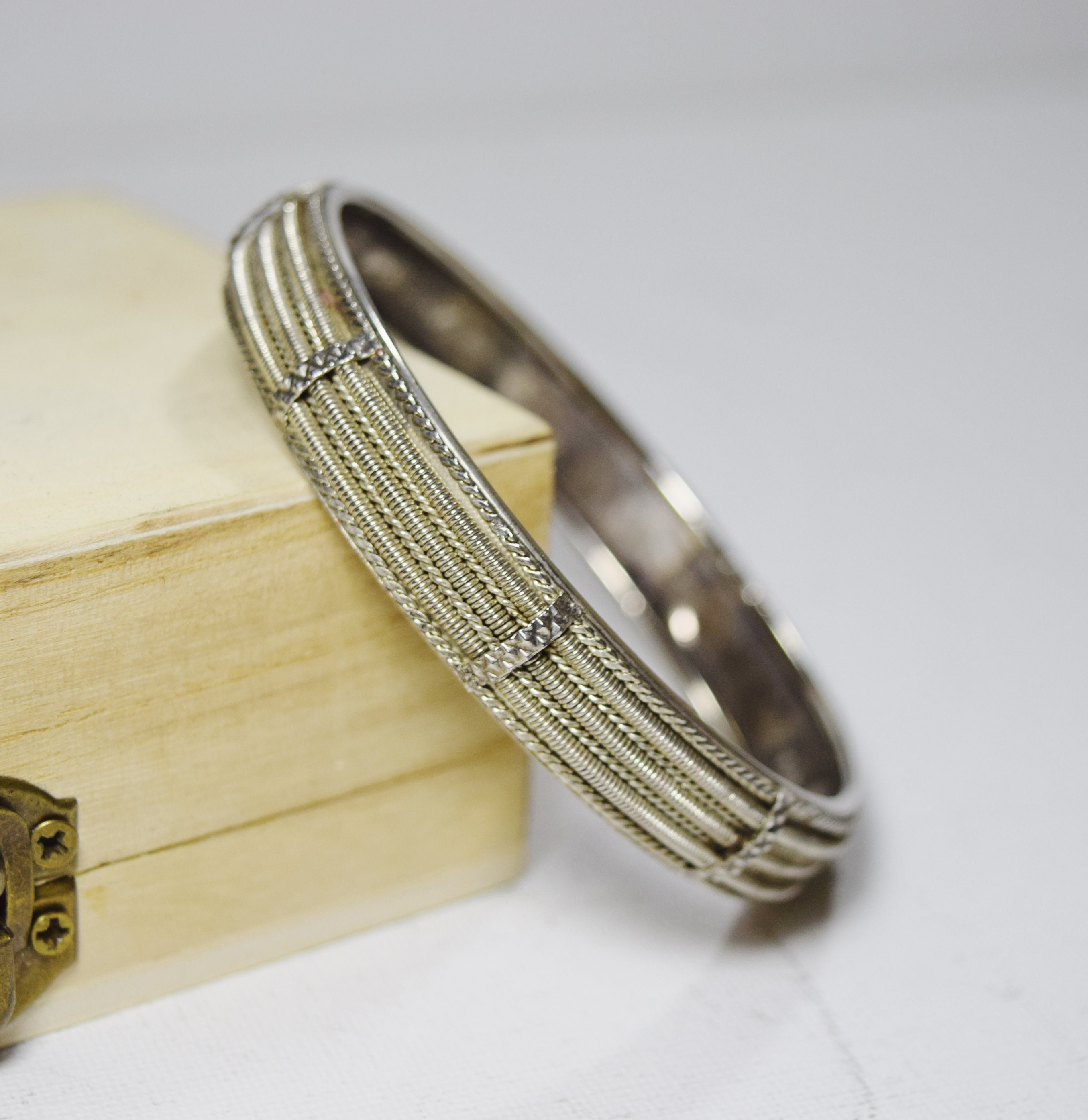 Tribal Wire Silver Bangle, Vintage Bracelet, Thin Rope Bangle, Three Rope Bracelet, Statement Knit Bangle, Filigree Bracelet, Tribe Jewelry - Etsy Tribal Wire Silver Bangle, Vintage Bracelet, Thin Rope Bangle, Three Rope Bracelet, Statement Knit Bangle, Filigree Bracelet, Tribe Jewelry - Etsy