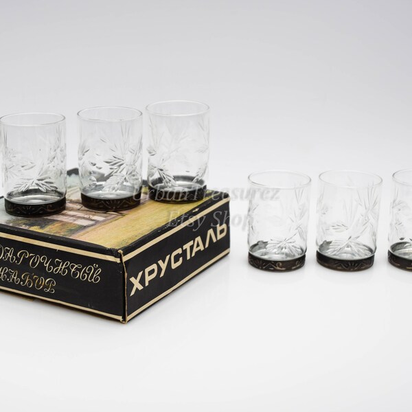 Russian Shot Glasses Etsy