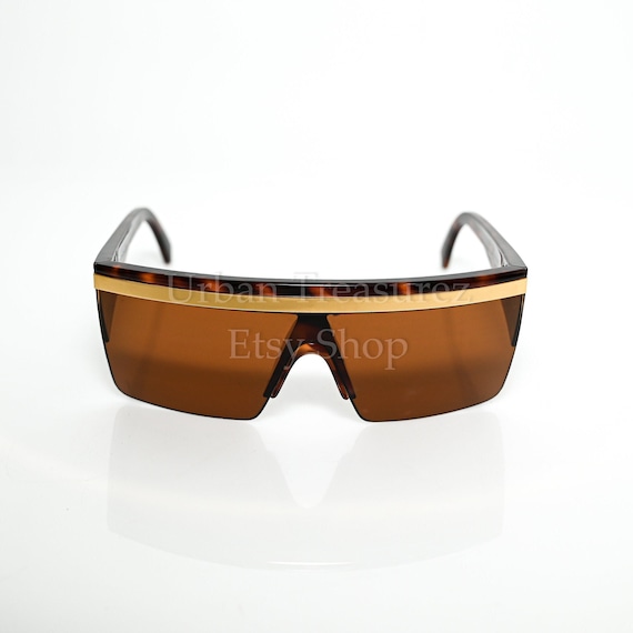 Versace UPDATE Sunglasses Vintage Shield Eyewear  