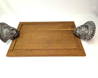 Oak Cutting Board Wilton Armetale Turkey Cutting/Carving board