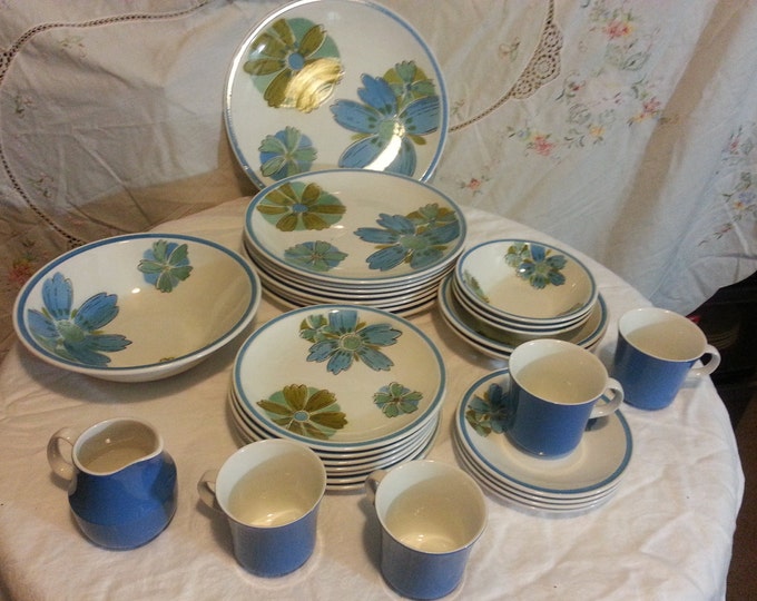 Vintage Ceramic Guild Esperanto 31 Piece Dinnerware China Set Etsy