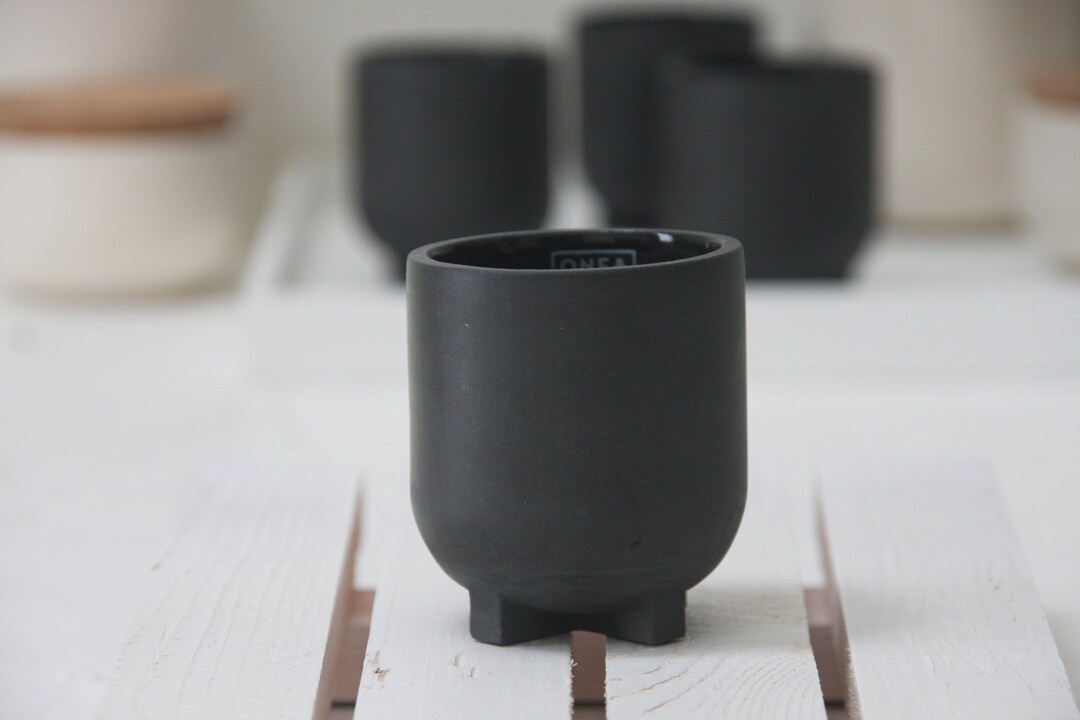 Ceramic Espresso Cup in Black. Ceramic Espresso Cup,modern Espresso