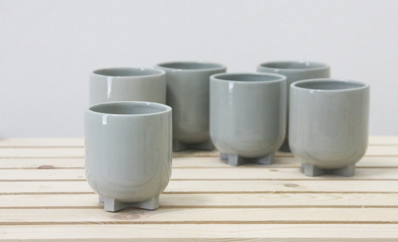 Ceramic espresso cup in glossy gray . Ceramic espresso cup, Coffee mug, Espresso gift, Unique coffee mug, Coffee lovers, Housewarming gift image 1