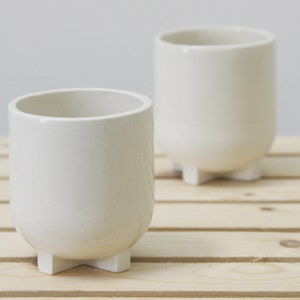 Ceramic espresso cup. White with glossy glaze.Ceramic espresso cup,Modern Espresso Cups, christmas gift guide,unique gift,Housewarming gift