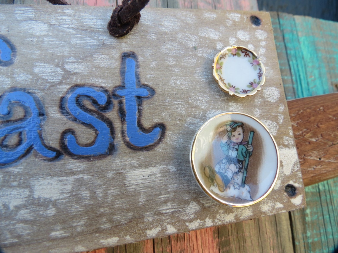 Bed & Breakfast-you make both fun sign for your home or give | Etsy