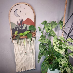3 Layer Desert Propagation Station Wall Hanging + Instructies en Leveringslijst - SVG en .studio voor laser, Glowforge