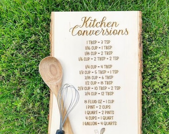 Conversiones de cocina Cortar archivo- SVG, PDF, JPEG, para Silhouette, Glowforge