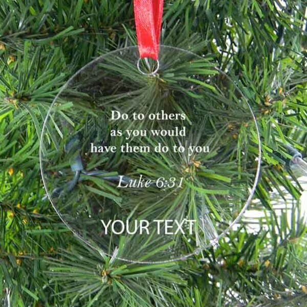 Bible Verse Ornament Etsy