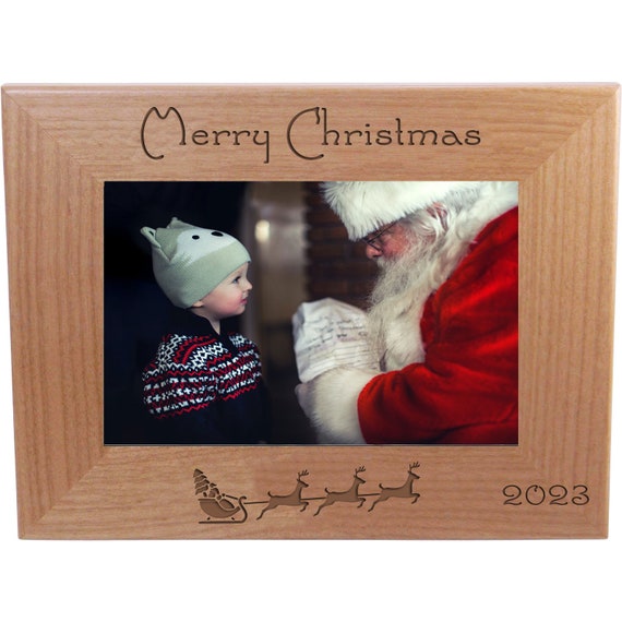 4x6 Santa Photo Album, 5x7, 8x10 Personalized Christmas Photo Book