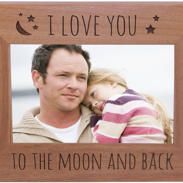 Moon Picture Frame Etsy