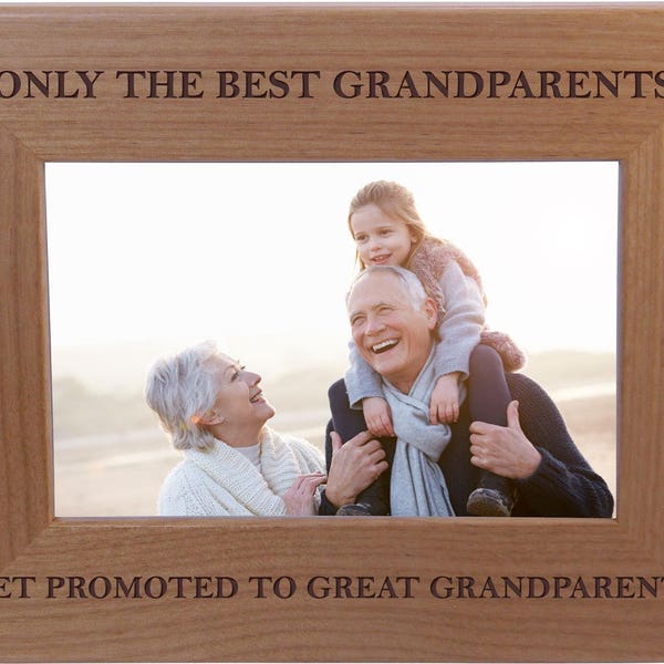 Grandparents Picture Frame Etsy