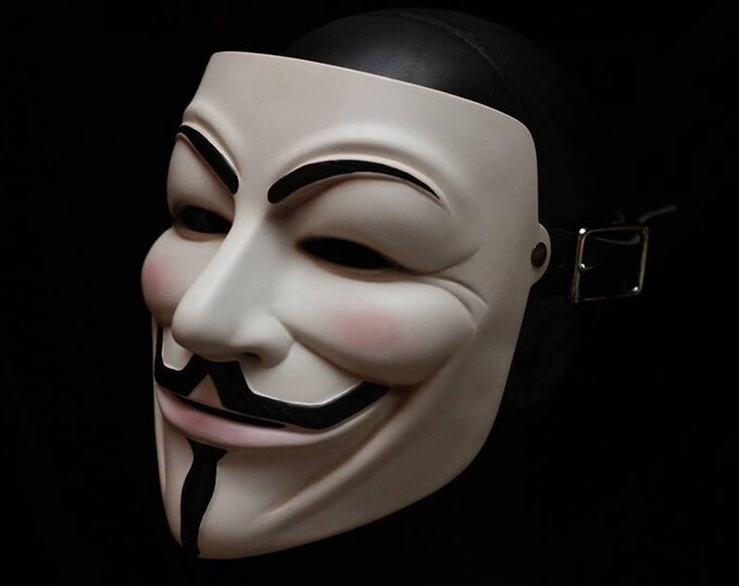 Guy Fawkes Mask Etsy
