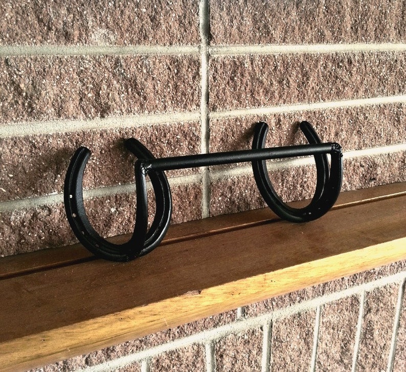 Horseshoe Hand Towel Bar Etsy