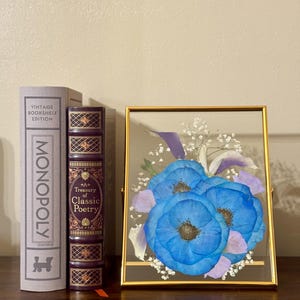 Pressed Flower, Art, Custom, Wedding, Flowers, Event, Flower Preservation, Gift, Baby Shower, Memorial, Birthday image 11